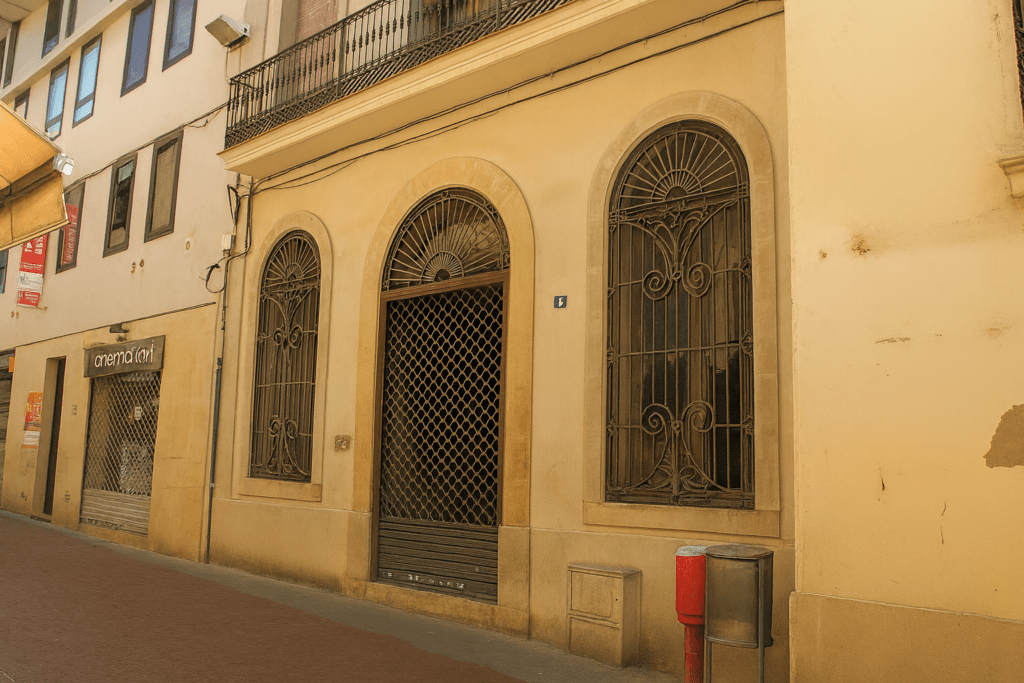 Antic emplaçament del Cafè Espanyol de Terrassa