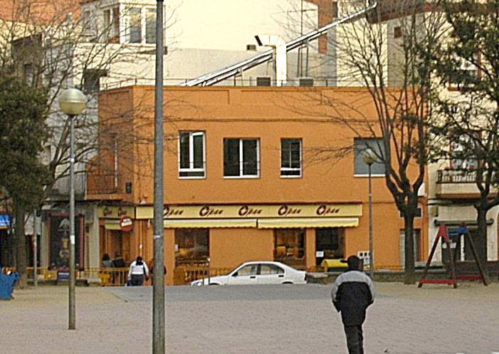 Aspecte posterior de l’antic emplaçament de La Nova Paloma a Terrassa/ Rafael Aróztegui