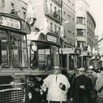 Portal de Sant Roc 1965: quan divuit autobusos nous prometien una ciutat més connectada